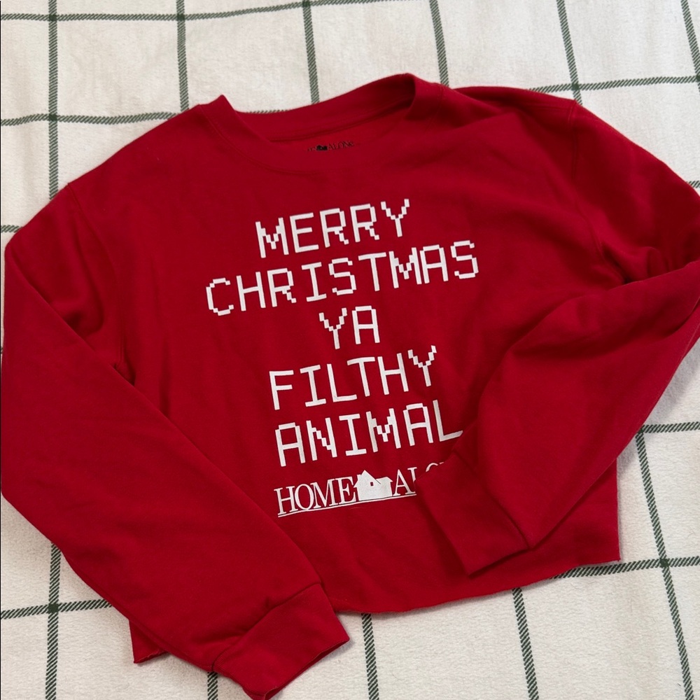 Home Alone Red Holiday Sweater